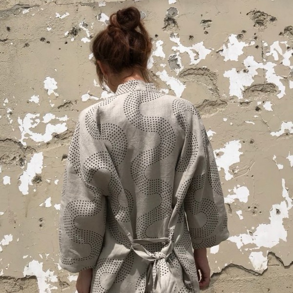 Block Shop Textiles Robe - Picture 3 of 4